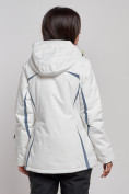 Купить Горнолыжная куртка женская зимняя белого цвета 3350Bl, фото 4