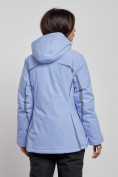 Купить Горнолыжная куртка женская зимняя фиолетового цвета 3350F, фото 4