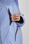 Купить Горнолыжная куртка женская зимняя фиолетового цвета 3350F, фото 6