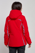 Купить Горнолыжная куртка женская зимняя красного цвета 3350Kr, фото 4