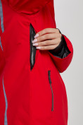 Купить Горнолыжная куртка женская зимняя красного цвета 3350Kr, фото 6