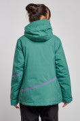 Купить Горнолыжная куртка женская зимняя большого размера зеленого цвета 3382Z, фото 4