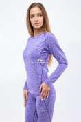 Купить Термобелье женское фиолетового цвета 3478F, фото 2