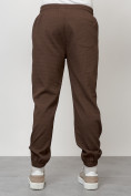 Купить Спортивный костюм мужской модный коричневого цвета 35021K, фото 8