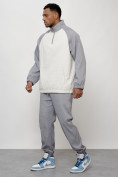 Купить Спортивный костюм мужской модный серого цвета 35021Sr, фото 2