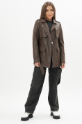 Купить Классическая кожаная куртка женская  3607TK, фото 2