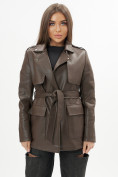 Купить Классическая кожаная куртка женская  3607TK