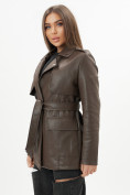 Купить Классическая кожаная куртка женская  3607TK, фото 11