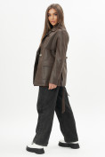 Купить Классическая кожаная куртка женская  3607TK, фото 3