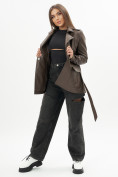 Купить Классическая кожаная куртка женская  3607TK, фото 4