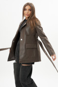 Купить Классическая кожаная куртка женская  3607TK, фото 7