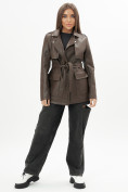 Купить Классическая кожаная куртка женская  3607TK, фото 8