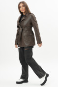 Купить Классическая кожаная куртка женская  3607TK, фото 9
