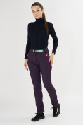 Купить Брюки softshell темно-фиолетового цвета 371TF, фото 3