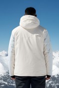 Купить Горнолыжный костюм мужской зимний белого цвета 392Bl, фото 3