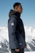Купить Горнолыжный костюм мужской зимний темно-серого цвета 392TC, фото 3