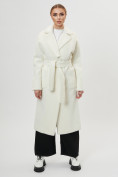 Купить Пальто демисезонное белого цвета 4002Bl