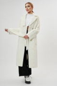 Купить Пальто демисезонное белого цвета 4002Bl, фото 12