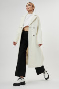 Купить Пальто демисезонное белого цвета 4002Bl, фото 13