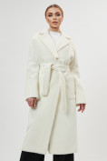 Купить Пальто демисезонное белого цвета 4002Bl, фото 7