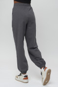 Купить Джоггеры спортивные трикотажные женские серого цвета 400Sr, фото 11