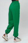 Купить Джоггеры спортивные трикотажные женские зеленого цвета 400Z, фото 10