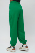 Купить Джоггеры спортивные трикотажные женские зеленого цвета 400Z, фото 8