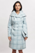 Купить Пальто зимнее женское голубого цвета 4017Gl, фото 2