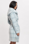 Купить Пальто зимнее женское голубого цвета 4017Gl, фото 6