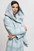 Купить Пальто зимнее женское голубого цвета 4017Gl, фото 9