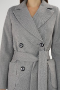 Купить Пальто демисезонное серого цвета 41707Sr, фото 10