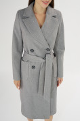 Купить Пальто демисезонное серого цвета 41707Sr, фото 11