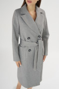 Купить Пальто демисезонное серого цвета 41707Sr, фото 12