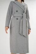 Купить Пальто демисезонное серого цвета 41707Sr, фото 13