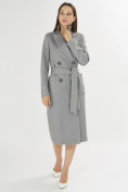 Купить Пальто демисезонное серого цвета 41707Sr, фото 3