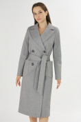 Купить Пальто демисезонное серого цвета 41707Sr, фото 7