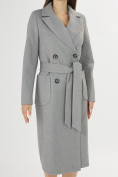 Купить Пальто демисезонное серого цвета 41707Sr, фото 8