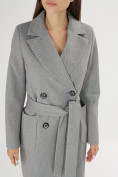 Купить Пальто демисезонное серого цвета 41707Sr, фото 9