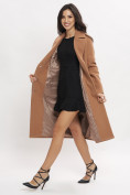 Купить Пальто демисезонное коричневого цвета 41712K, фото 12