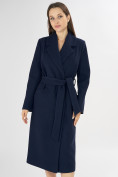 Купить Пальто демисезонное темно-синего цвета 41803TS, фото 5