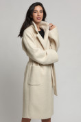 Купить Пальто зимнее бежевого цвета 41881B, фото 3