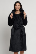 Купить Пальто женское зимнее черного цвета 41881Ch, фото 3