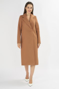 Купить Пальто демисезонное коричневого цвета 42105K