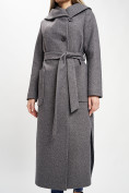 Купить Пальто демисезонное серого цвета 42107Sr, фото 7