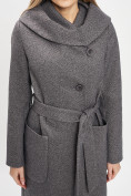 Купить Пальто демисезонное серого цвета 42107Sr, фото 9