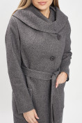 Купить Пальто демисезонное серого цвета 42107Sr, фото 10