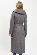 Купить Пальто демисезонное серого цвета 42107Sr, фото 4