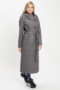 Купить Пальто демисезонное серого цвета 42107Sr, фото 2