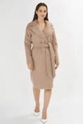Купить Пальто зимняя женская бежевого цвета 42114B, фото 2