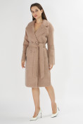 Купить Пальто зимняя женская бежевого цвета 42114B, фото 3